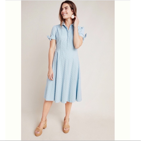 Gal Meets Glam Dresses & Skirts - ANTHRO | Gal Meets Glam Judith Eyelet Midi Dress